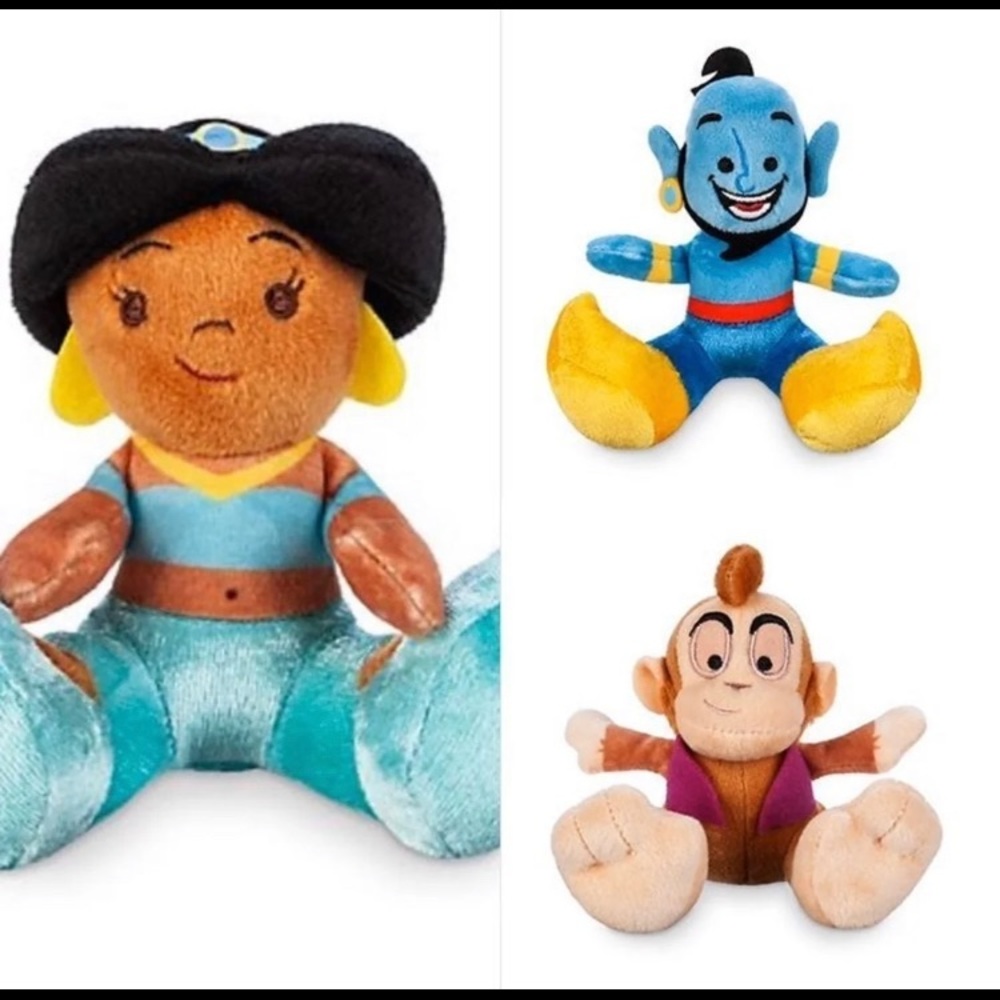 Bundle Disney’s Aladdin TinyBigFeet MicroPlush